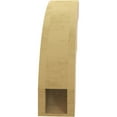 thumbnail image 4 of Ekena Millwork 5"W x 18"D x 18"H Ozark Rough Cedar Woodgrain TimberThane Knee Brace, Primed, 4 of 6