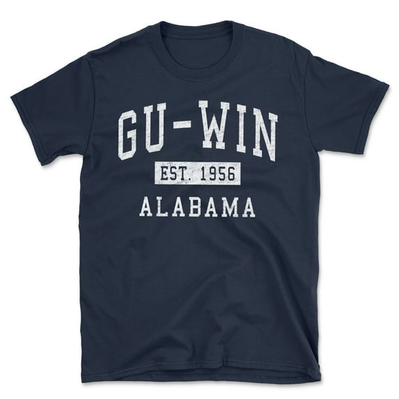 Gu-win Alabama Classic Established Men's Cotton T-Shirt