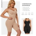 thumbnail image 2 of MISS MOLY Women's Control Slip Shapers Full Body Shapewear Bodysuits Seamless Thigh Slimmer One Piece Jumpsuit, 2 of 6