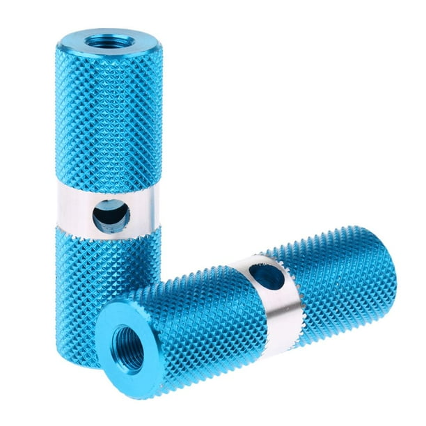 2 pieces BMX pegs for the types of 10mm 3 8 inch axle threaded s