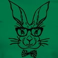 thumbnail image 3 of CafePress - Cute Hipster Easter Bunny T Shirt - Women's Traditional Fit Dark T-Shirt, 3 of 4