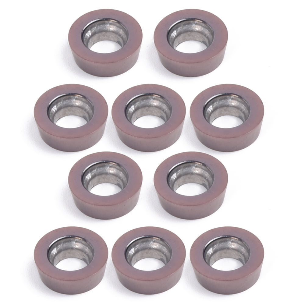 10pcs RPMT1003MO VP15TF Carbide Insert Tool For Lathe Milling Cutter Steel C#