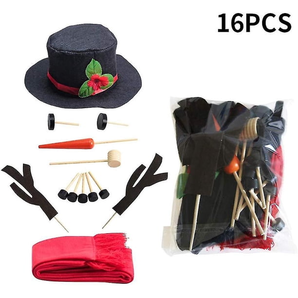 Kit de muñeco de nieve - Juguetes divertidos de invierno al aire libre para niños Navidad