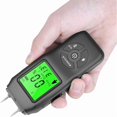 thumbnail image 3 of Wood Moisture Meter, Portable Digital Moisture Detector, Backlit LCD Display, Water Leak Detector, Moisture Tester for Wood Building Materials Walls​Ground, 3 of 5