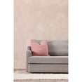 thumbnail image 2 of Soft Decorative Throw Pillow - Feather Insert, Pink Accent Pillow, Living Room Bedding, 2 of 6