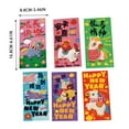 thumbnail image 3 of Chanana Enveloppes Rouges 2026 Année du Cheval Nouvel An Chinois, Imitation Exquise Broderie Plate Hong Bao pour Festival du Printemps, Mariage et Fête d'Anniversaire, 6 Pcs, 3 of 4