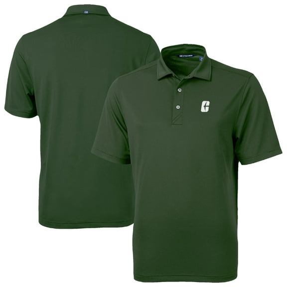Men's Cutter & Buck Green Charlotte 49ers Virtue Eco Pique Recycled Polo