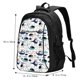 thumbnail image 5 of Fotbe Cartoon Helicopters Mochila con Estampado y Puerto USB para Hombre y Mujer, Mochila Antirrobo, Mochila de Viaje, Mochila Escolar, Mochila Universitaria, 5 of 7