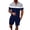Navy, variant on Vedolay Matching Short Sets For Men Men Short Sets Tracksuit 2 Piece Summer Short Sleeve Shirt Shorts Set Sport Suits,Gray M