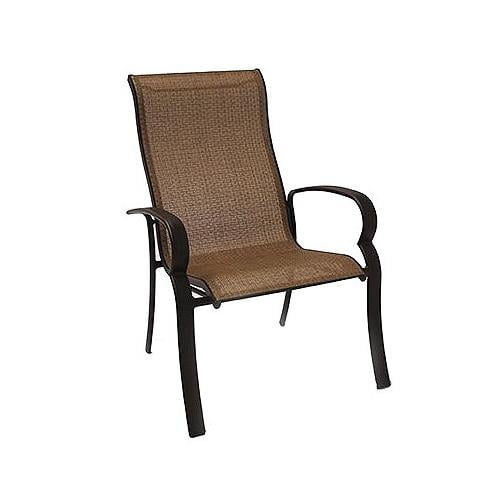 Patio Master Adh10000k01 Bellevue Patio Collection Sling Dining Chair Espresso Textile Aluminum Frame Must Purchase I Walmart Inventory Checker Brickseek