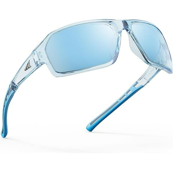 Chippewa Polarized Fishing Sunglasses, UV400 Protection Full Wrap Frame Sports Cycling Sunglasses, 1.0mm TAC Lenses