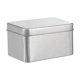 thumbnail image 4 of unbranded Caja Metálica Vacía De Latón Plateado Para Almacenar Especias Y Té De Cuadrado, 4 of 6