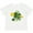 AA-White, variant on Inktastic St. Patrick's Day Plaid Green and Yellow Shamrocks Boys or Girls Baby T-Shirt