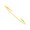 Colorname Misc: Yellow, variant on 14k Yellow Gold Cylinder End Element Cuff Bangle Bracelet - 3.2 Grams