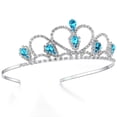 thumbnail image 2 of Bridal Partie Strass Cheveux Couronne Enfants Spectacle Amour Bandeau Bandeau, 2 of 5