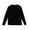 Black, variant on Ticikt Girls Knit Cardigan Sweater Zip Long Sleeve Kids School Uniform Fall Jacket Turn Down Collar Thick Cable Knit Sweater Coat,Color:White,2-3 Years