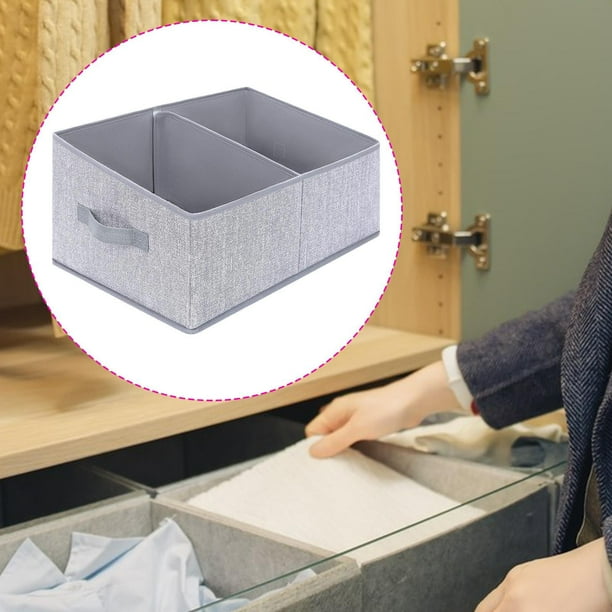 Contenedor de almacenamiento plegable,Organizador de ropa para armario con contenedor de almacenamiento plegable,Armario de almacenamiento,caja,cesta,contenedor,armario,Organizador de cajones