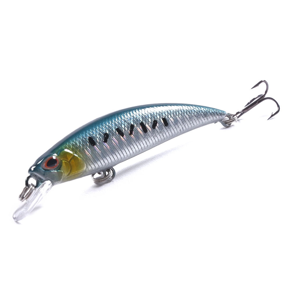 HENGJIA Fishing Lures Large Hard Bait Minnow VIB Lure with Treble Hook Life-Like Swimbait Fishing Bait Popper Crankbait Sinking Lure for Bass Trout Walleye Redfish
