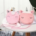 thumbnail image 3 of Bolso de hombro para niños y niñas, bandolera de unicornio, animales, llaves, monedero, Mini bolso de princesa, 3 of 4