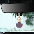 thumbnail image 6 of CxhicLuv Car Hanging Perfume, Auto Pendant Fragrance, 10mL Natural Plant Aroma Pendant for Rearview Mirror, Car Aromatherapy Accessories, Fast Diffusion & Long-lasting Scent, Car Owners, Purple, 6 of 6