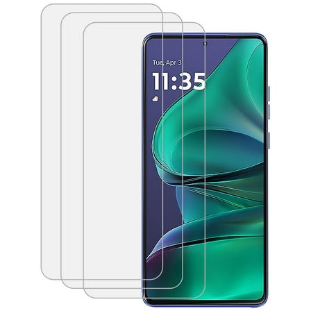 KIQ for Motorola G Stylus (2025) 3-Pack Regular Tempered Glass Screen Protector