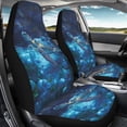 thumbnail image 3 of Uorisanigo Boho Turtle Blue Car Seat Covers Set of 2 Waterproof Car Seat Covers Front Seats Only All-Season Protection Automotive Accessories Suitable for Cars, SUV and Trucks, 3 of 7