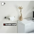 thumbnail image 4 of Double Towel Bar Matte Stainless Steel Bath Towel Rack for Bathroom Towel Holder Wall Mount Total Length TBLPB, 4 of 9