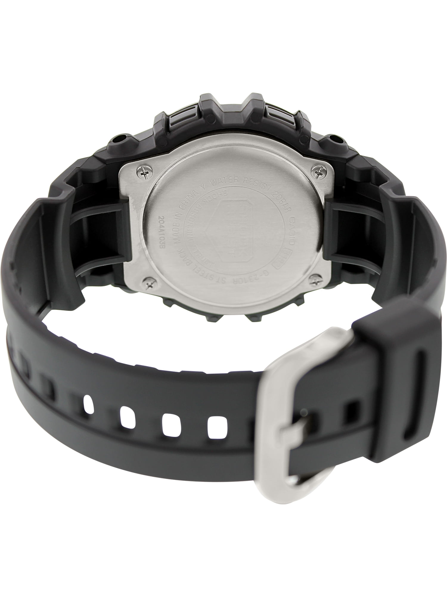 Casio Men's G-Shock Solar-Powered Black Resin Sport Watch