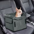 thumbnail image 1 of Asiento de coche para perros pequeños Cama de viaje portátil para perros Cama de viaje para mascotas pequeñas Gris, 1 of 7