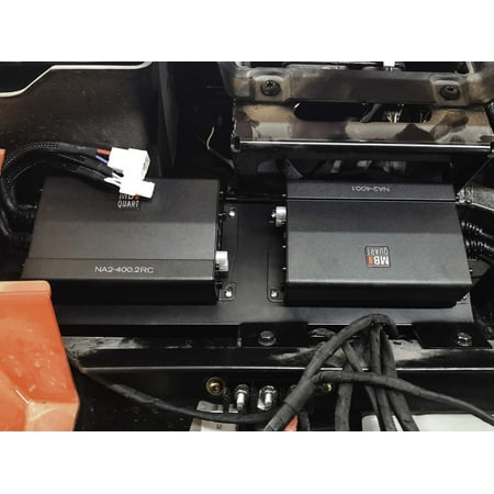 MB Quart - Polaris RZR (2014-current) 3 Speaker 800W Stage 3 Audio System - Integrates with Ride Command - Black