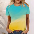 thumbnail image 2 of Summer 2026 Womens Fashion Tops Womens Black Tops Dressy Casual Plus Size Blouses For Women Dressy Casual Plus T Shirts For Women Graphic Country, 2 of 5