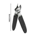 thumbnail image 2 of RKSTN Nail Clipper Wide Jaw Opening AntiSplash Slanted Nail Clipper Makeup, 2 of 4