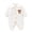White, variant on Newborn Baby Knit Romper Long Sleeve One Piece Bodysuit for Boys Girls Soft Breathable Knitwear 0-1 Months White
