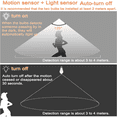 thumbnail image 3 of NEW 4PC E27 LED Motion Sensor Bulb Lamp PIR Light Auto On/ Night for Porch Stairs Garage Lights 15W, 3 of 4