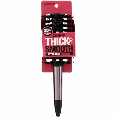 Smooth Vent - Conair Thick-to-Smooth Round Brush, Medium Vented Porcupine