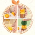 thumbnail image 3 of Exprimidor Manual de cítricos TUNC exprimidor de naranja/limón/limón con contenedor, 3 of 5