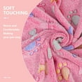 thumbnail image 3 of 3PCS Pet Blanket Soft Fleece Fluffy Blanket Warm Cute Paw Print Throw Blanket Puppy Kitten Sleep Mat Bed Covers for Dog Puppy Cat, 3 of 7