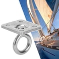 thumbnail image 3 of Ganchos de techo de placa de ojo acero inoxidable anticorrosión hardware marino grapa gancho en U para yates barcos agua de mar ANGGREK Otros, 3 of 8