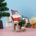 thumbnail image 3 of Gnomo de jardín al aire libre, decoración de jardín navideño con estatua de resina para jardín, humor divertido, 3 of 4
