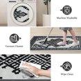 thumbnail image 4 of IsecretJoy Washable Kitchen Rugs Sets of 3, Non Slip Kitchen Mats for Floor Waterproof & Stain Resistant Runner Rug for Kitchen, Laundry Room, Hallway, 4 of 11