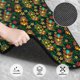 thumbnail image 3 of Balery Mask Tropical Flower Juego de 4 Alfombrillas para Auto, Revestimientos de Caucho Resistente, Diseño Antideslizante, 3 of 7