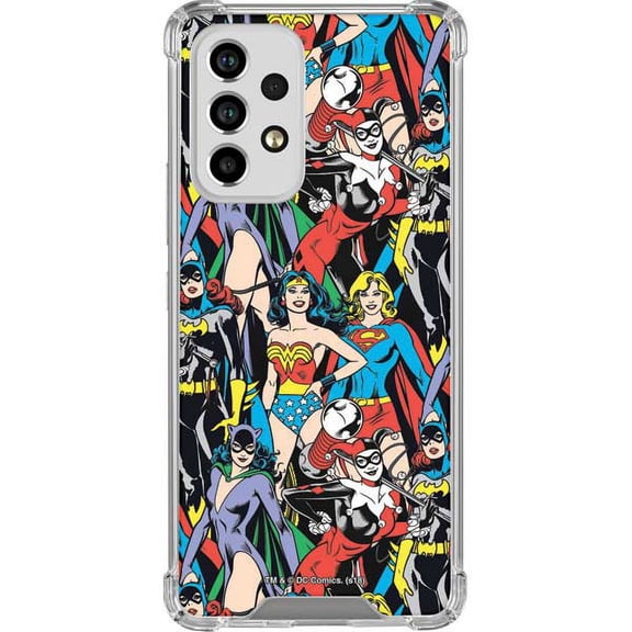 Skinit DC Comics DC Bombshells All Over Print Galaxy A53 5G Clear Case