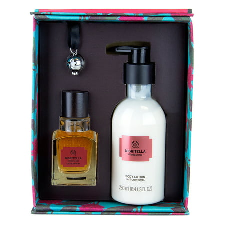 The Body Shop Nigritella Fragrance Collection Oriental Orchid Lotion and Perfume Gift Set -