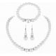 thumbnail image 1 of Xtellar Collar Y Cadenas Dijes Joyeria Perlas Aretes Mujer Set De 4, 1 of 1
