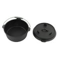 thumbnail image 4 of Dutch Oven Camping, Easy Carry   Dutch Oven  Multifunction With Lid For Cooking For Outdoor For Camping 31CM, 4 of 8