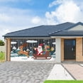 thumbnail image 5 of adviicd Christmas Outdoor Garage Door Tapestry Cloth Holiday Party Decoration Background Cloth Matching Hanging Cloth Multi Size, 5 of 5