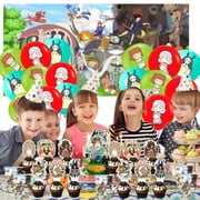 Studio of Ghibli Paper Plates Birthday Decorations Party Supplies Tableware Disposable Dinnerware