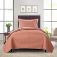 thumbnail image 1 of Mainstays Ensemble couette et drap-housse légers tout-en-un - 5pièces, 1PL/XL, Corail, 1 of 5