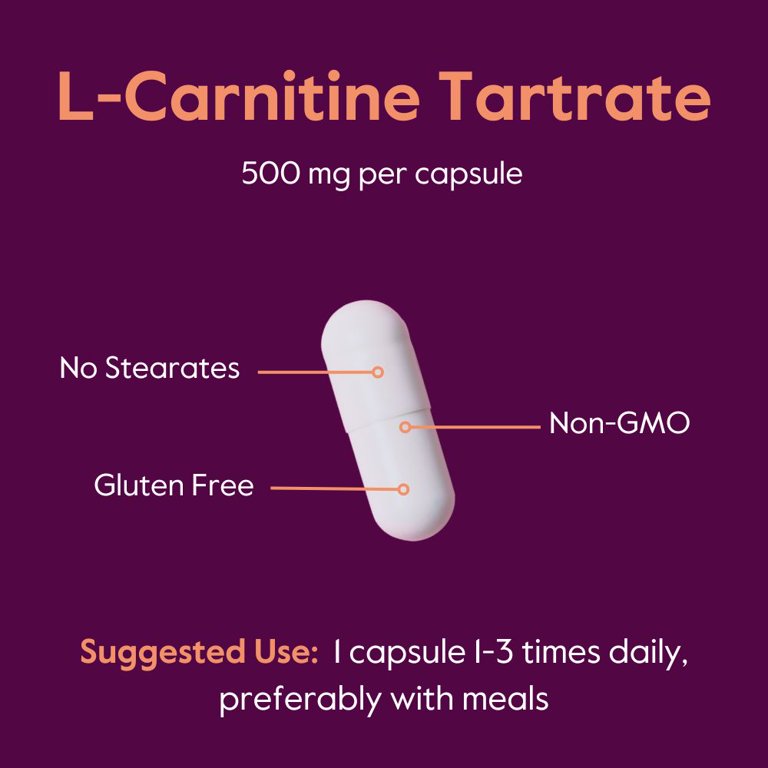 l carnitine 500 mg walmart Nature's Bounty, L-Carnitine Caplets, 500 mg, Heart Health Support