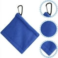 thumbnail image 3 of Compact Portable Golf Ball Wipe Cloth - Microfiber Soft Absorption Cleaning Towel Golf Cleaning Accessory, 3 of 3
